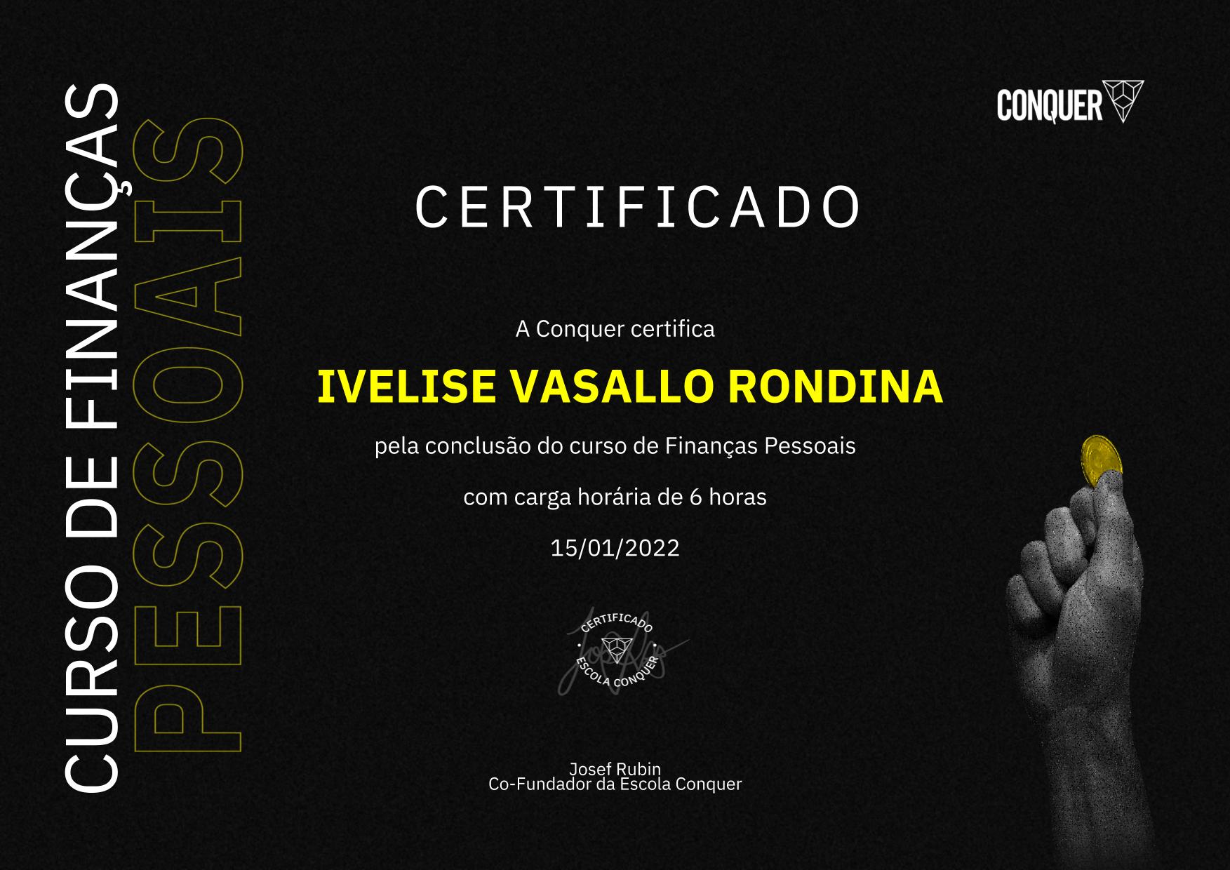 Certificado de Finanças Pessoais